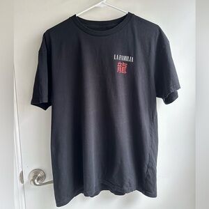 Black La Familia Dragon T Shirt (L)